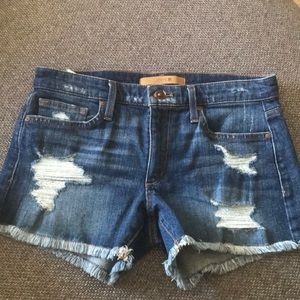 NWOT Joe’s Jeans cut off denim shorts